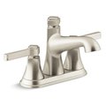 Sterling-Kinkead Sterling-Kinkead 217141 4 in. 2 Handle; Bathroomroom Sink Faucet - Nickel 217141